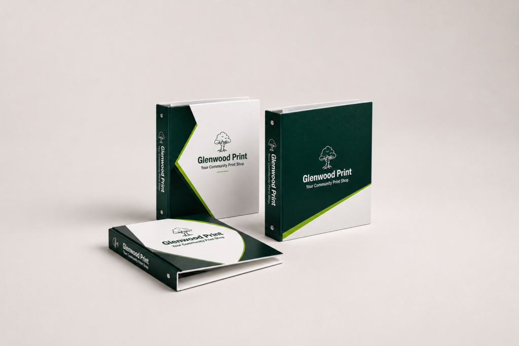 Binders printing Edmonton- Glenwood Print