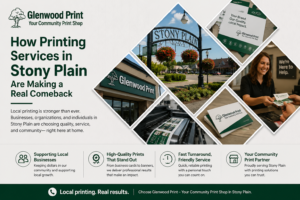 Print shop stony plain