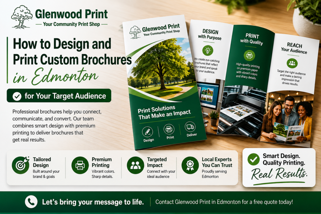 custom brochure printing Edmonton