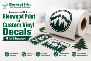 Custom vinyl decals in Edmonton