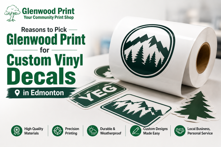Custom vinyl decals in Edmonton