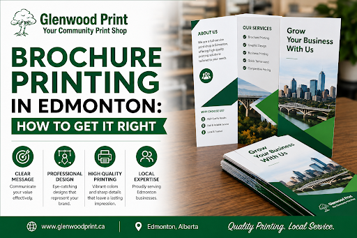 Brochure Printing in Edmonton