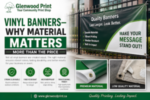 Vinyl printing in Stony Plain