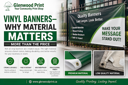 Vinyl printing in Stony Plain