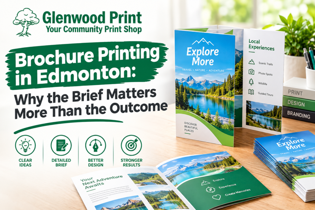 Brochure Printing in Edmonton
