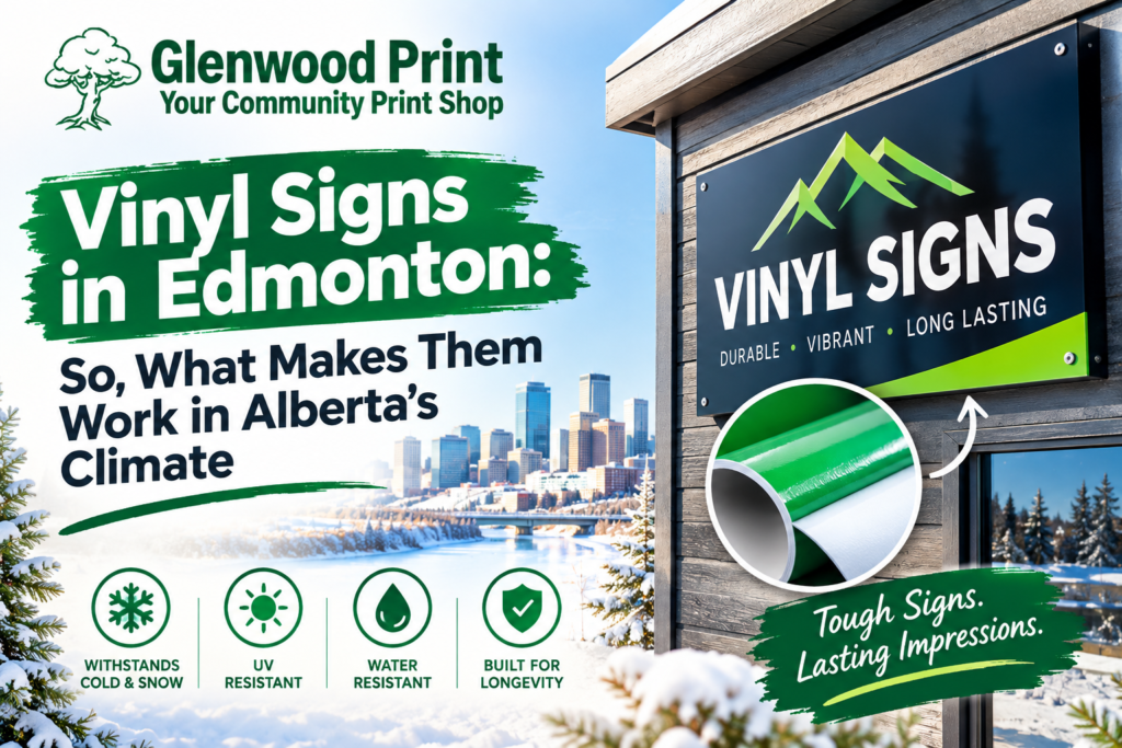 Vinyl Signs in Edmonton